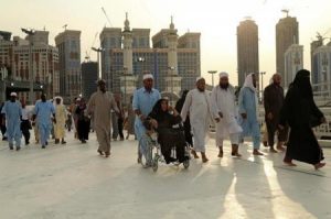 حجاج بمكة يوم 8 سبتمبر ايلول 2016. تصوير: احمد جاد الله - رويترز